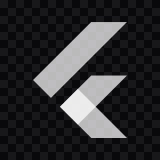 ikon Flutter terang SVG