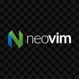 logo Neovim terang SVG
