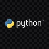 logo Python terang SVG