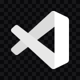 Visual Studio Code light logo SVG