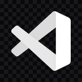 Visual Studio Code light logo PNG
