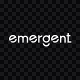 logo Emergent terang SVG