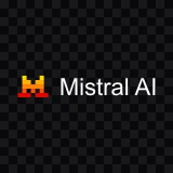 logo Mistral AI terang SVG
