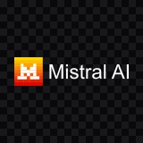 logo Mistral AI terang SVG