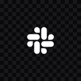 Slack light icon SVG