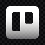 Trello light icon SVG