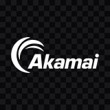 Akamai white logo SVG