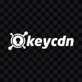 KeyCDN white logo SVG