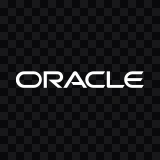 logo Oracle putih SVG