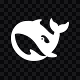 DeepSeek white icon PNG