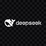 DeepSeek white logo PNG