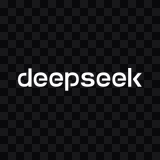 DeepSeek white wordmark PNG