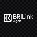 Agen BRILink white logo PNG
