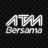 ATM Bersama white logo PNG
