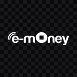 logo Mandiri e-money putih PNG