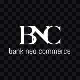 Bank Neo Commerce (BNC) white logo PNG