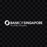 Bank of Singapore white logo PNG