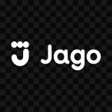 Bank Jago white logo PNG