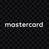 Mastercard white wordmark SVG