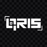QRIS white logo PNG