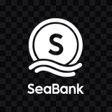 SeaBank white logo PNG