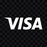 Visa white logo PNG