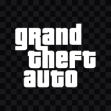 GTA (Grand Theft Auto) white logo SVG