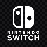 Nintendo Switch white logo SVG