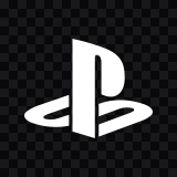 PlayStation white logo SVG