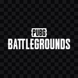PUBG Battlegrounds white logo SVG