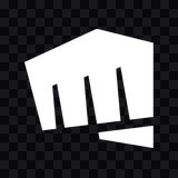 Riot Games white icon PNG