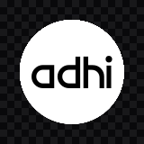 logo Adhi Karya putih SVG