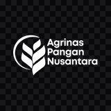 logo Agrinas Pangan Nusantara putih PNG