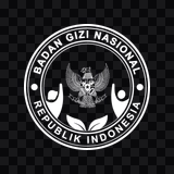 Badan Gizi Nasional (BGN) white logo PNG