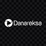 Danareksa white logo PNG