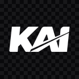 KAI white logo PNG