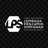 LPS (Lembaga Penjamin Simpanan) white logo SVG