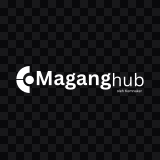 MagangHub white logo SVG