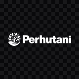 Perhutani white logo PNG