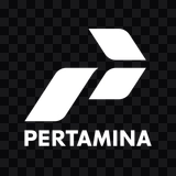 Pertamina white logo PNG