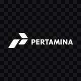 Pertamina white logo PNG