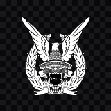 Indonesian Air Force white logo SVG