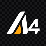 A4Tech white icon SVG