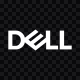 Dell white logo SVG