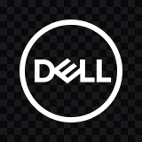 Dell white logo SVG