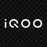 iQOO white logo SVG