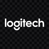 logo Logitech putih SVG