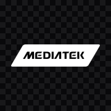 MediaTek white logo SVG