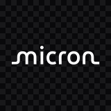 Micron white logo SVG