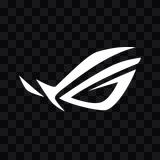 ROG (Republic of Gamers) white icon PNG